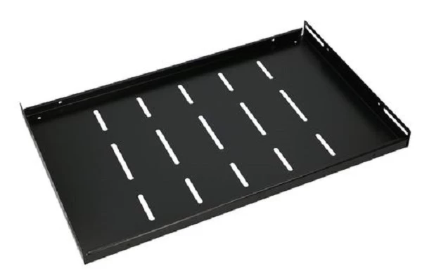 Ekstralinink Lentelė 1u Sieninėms Spintelėms 19&amp;quot; 300mmx1u Black