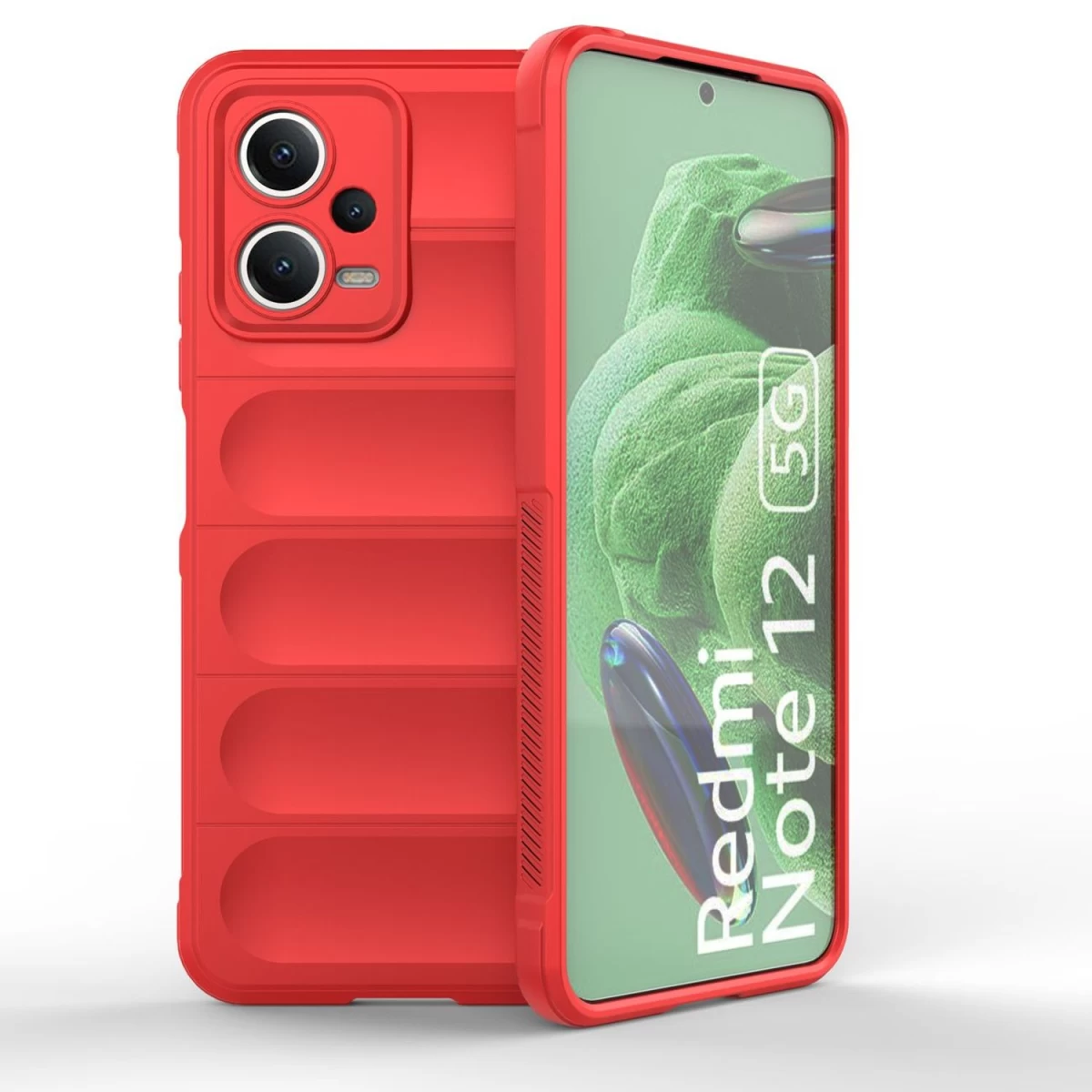 Elastinis Dėklas, Skirtas Xiaomi Redmi Note 12 5g / Poco X5 5g Magic Shield Case Red.