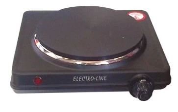 Electro-line Kuchenka 101b Juoda 1 Pal.