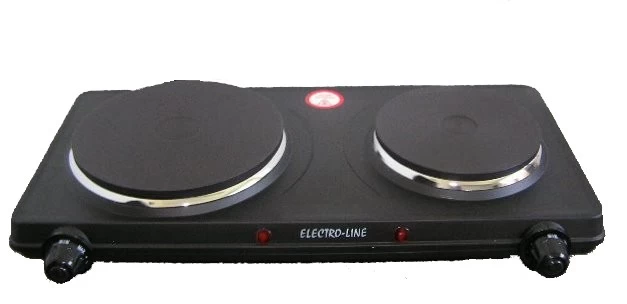 Electro-line Kuchenka 102b Black 2 Pal.