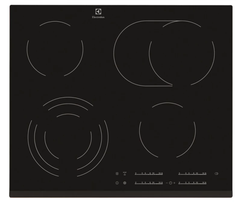 Electrolux Ehf6547fxk Keraminė Kaitlentė