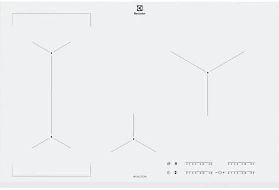 Electrolux EIV83443BW hob White Built-in Zone induction hob 4 zone(s)