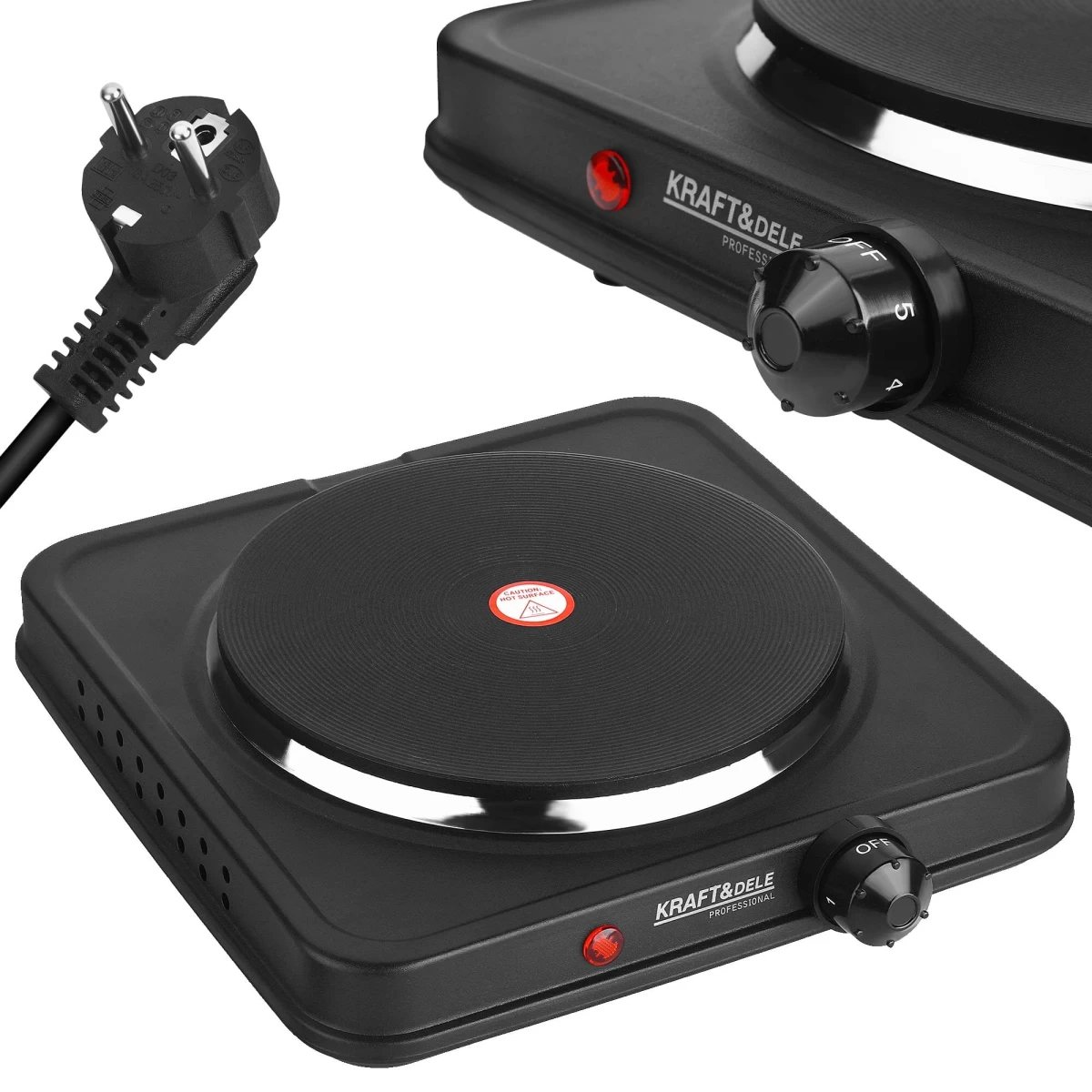 Elektrinė viryklė 2000 W 185 mm KD4165