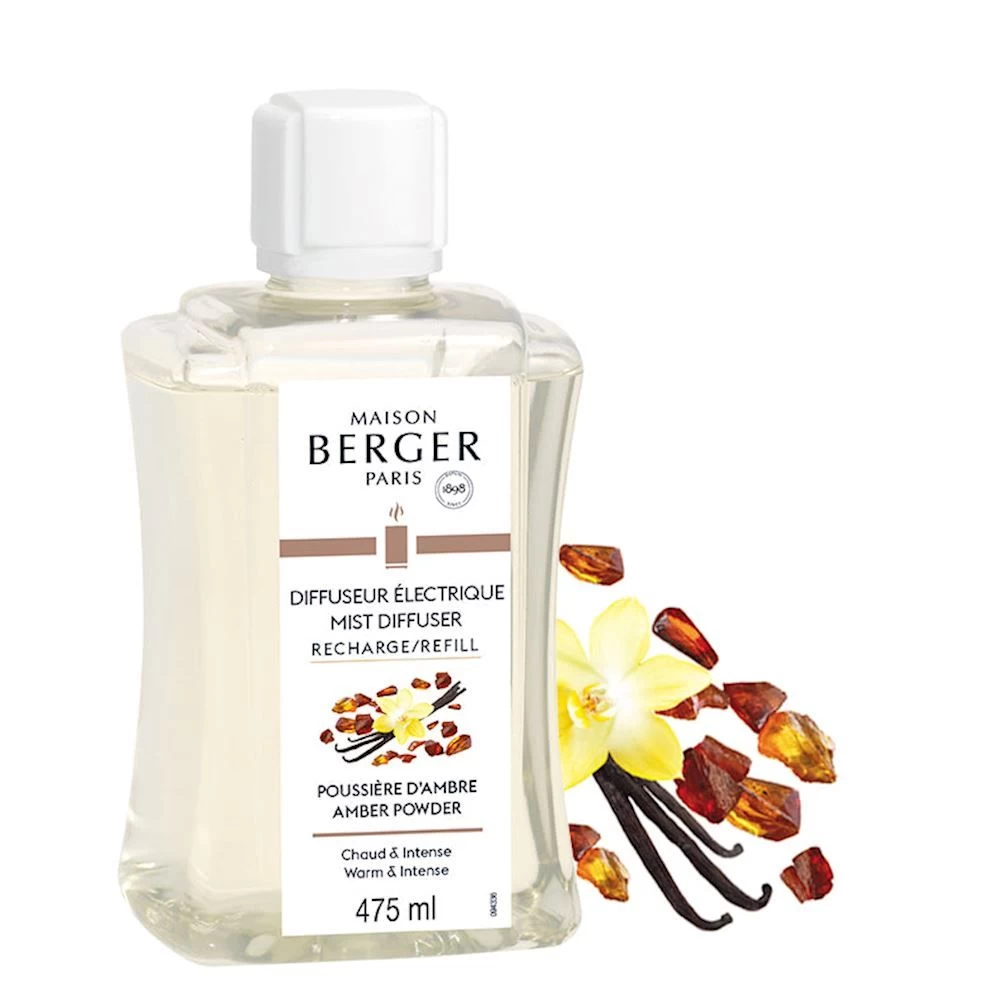 Elektrinio difuzoriaus papildymas Maison Berger Amber Powder 475 ml