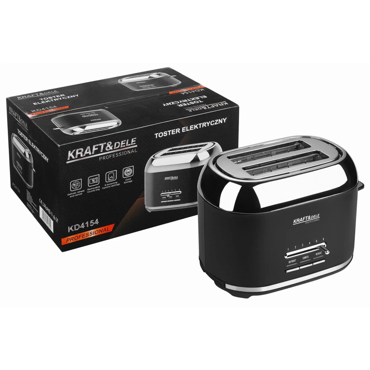 Elektrinis 1000 W  skrudintuvas KD4154