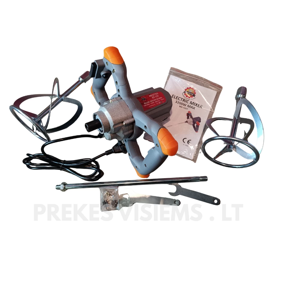 Elektrinis maišytuvas Meister 2in1 3200W, MS-1505