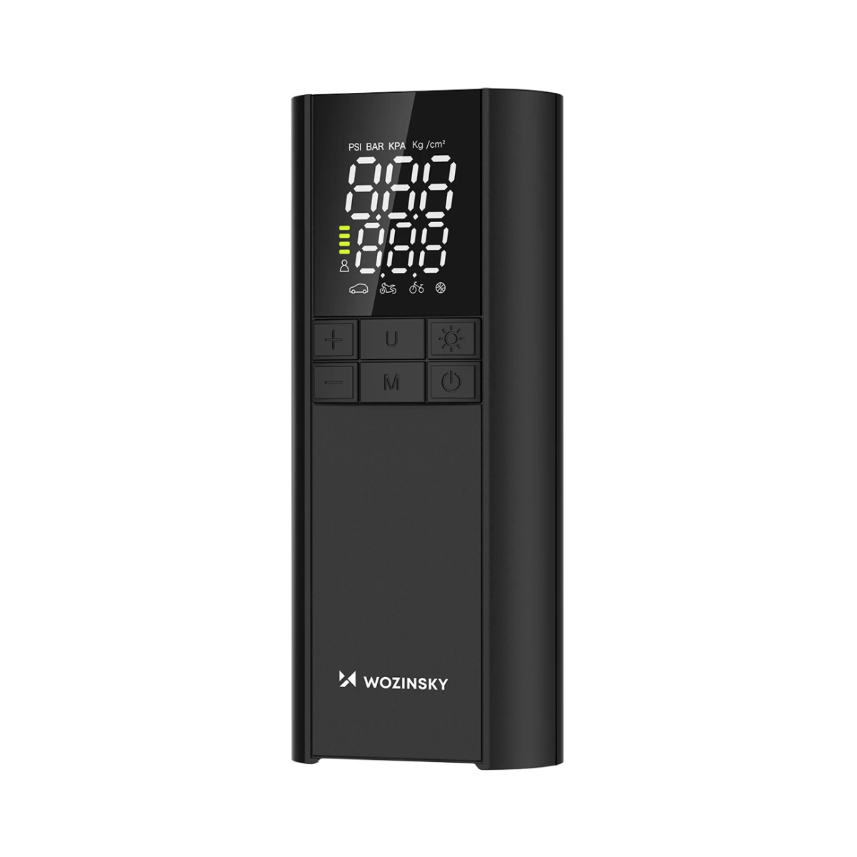 Elektrinis Siurblys Kompresorius Powerbank žibintuvėlis 150 Psi 8000 Mah - Juodas