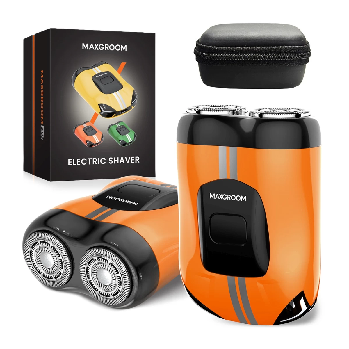 Elektrinis Skustuvas 400 Mah Ipx7 - Oranžinis