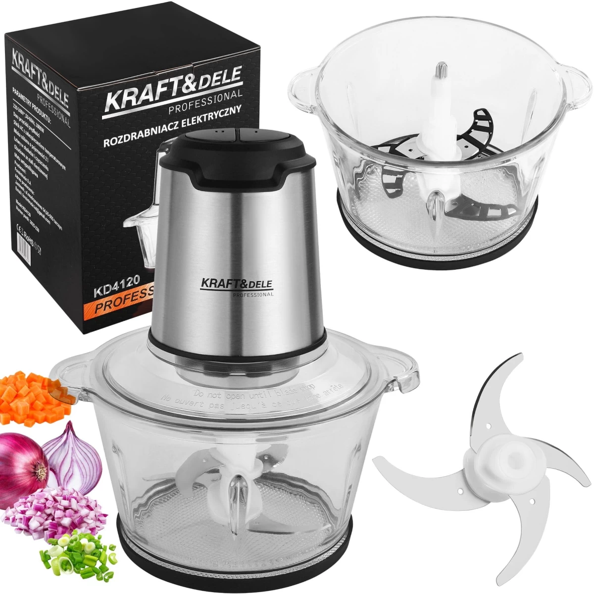 Elektrinis smulkintuvas 2L, KD4120