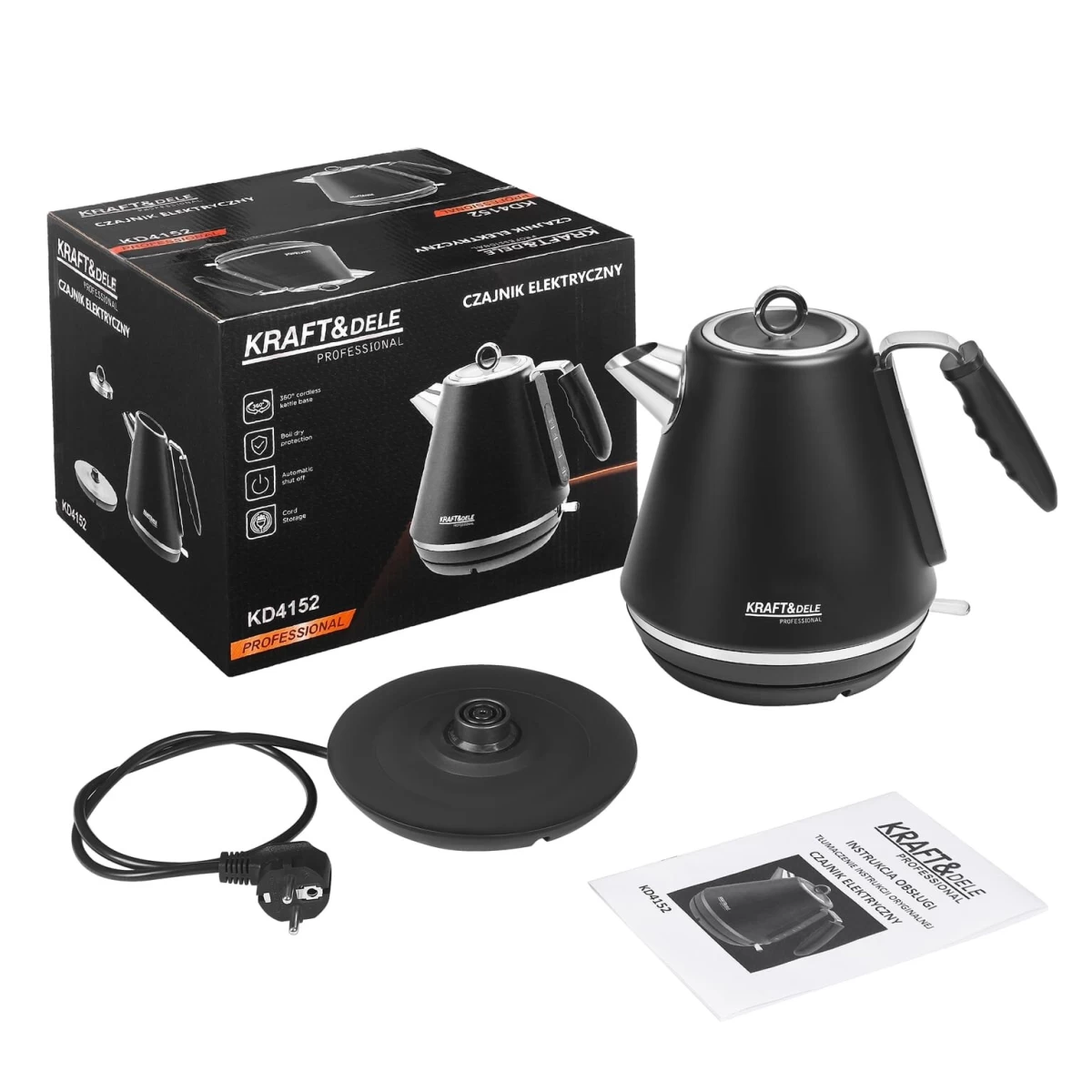 Elektrinis virdulys 2200W 1,7L KD4152