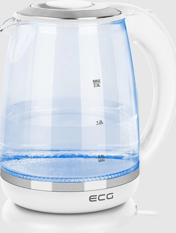 Elektrinis virdulys ECG RK 2020 White Glass