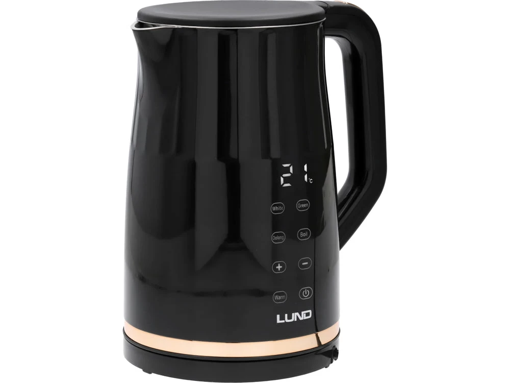 Elektrinis virdulys | temperatūros reguliavimas | juodas | 1,7 l (68218)