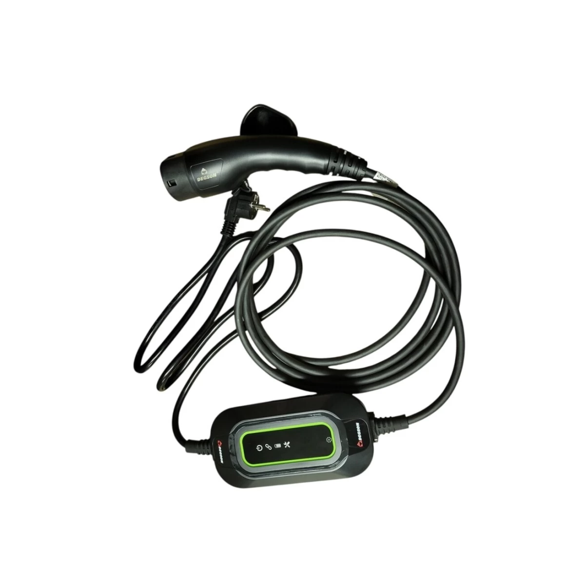 Elektromobilio įkrovimo laidas 220V - type 2 (10A, 1 fazė 2 kW)