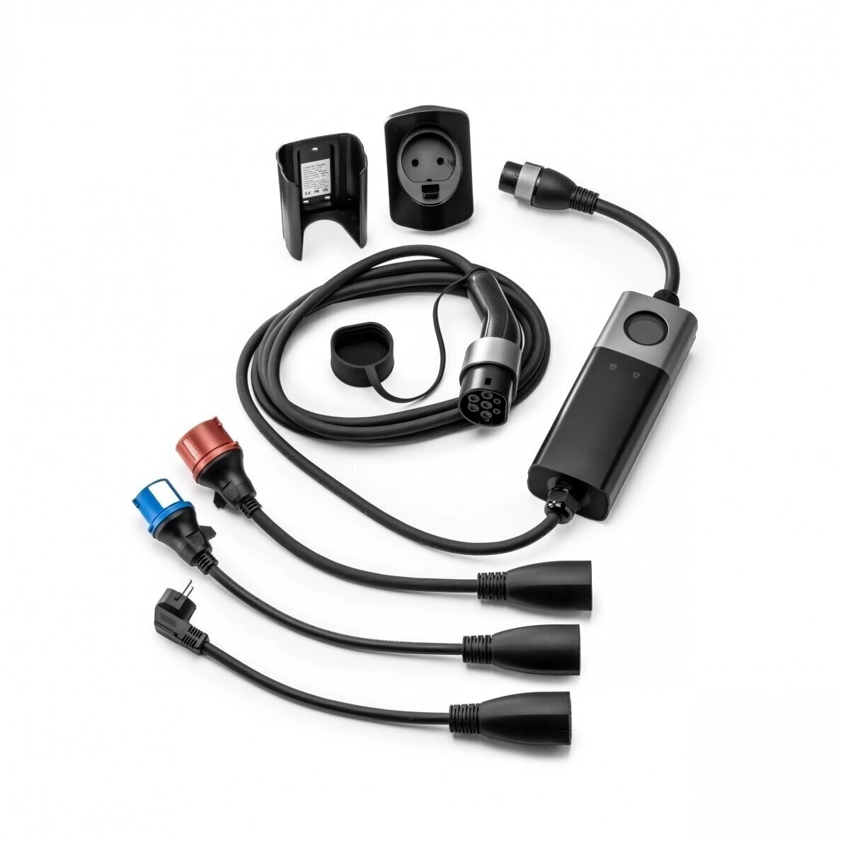 Elektromobilio įkrovimo laidas 480 V - type 2 (16A, 3 fazės 11 kW) su Wi-fi funkcija