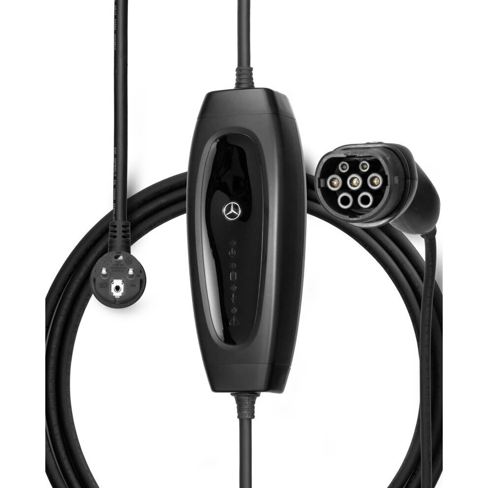 Elektromobilio įkrovimo laidas Mercedes-Benz firmos 220V - TYPE 2, 8 A