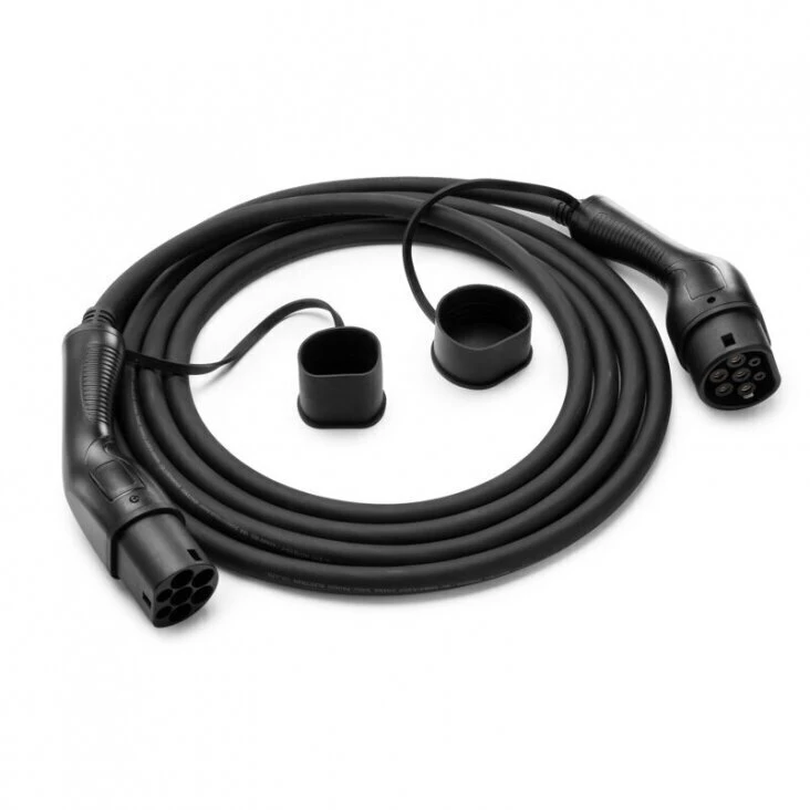 Elektromobilio įkrovimo laidas Type 2 - Type 2 (32A, 1 Fazė, 7KW) - 10M