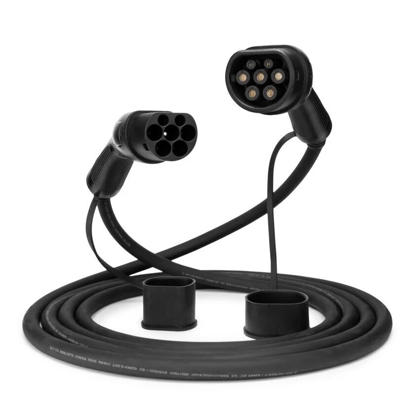 Elektromobilio įkrovimo laidas Type 2 - Type 2 - (32A, 3 Fazės, 21 KW)