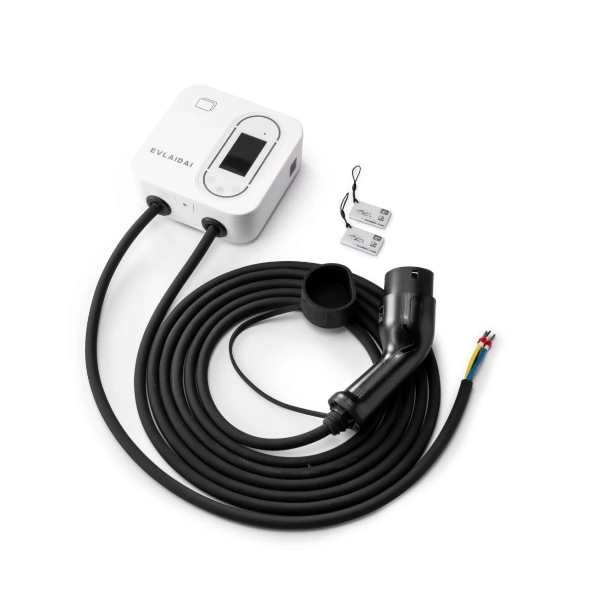 Elektromobilių krovimo stotelė 11kW CN-ANS firmos, su programėle, RFID kortele ir OCPP protokolu