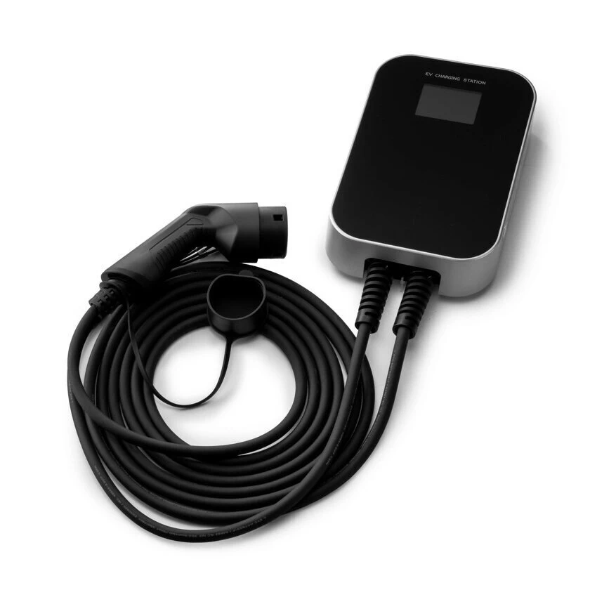 Elektromobilių krovimo stotelė  BS20-BC-22kW su programėle, type 2 laidu 5m ilgio