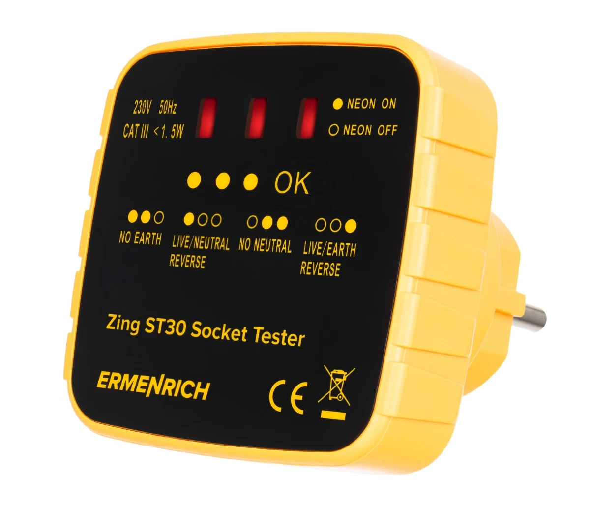 Elektros Lizdo Testeris Ermenrich Zing St30