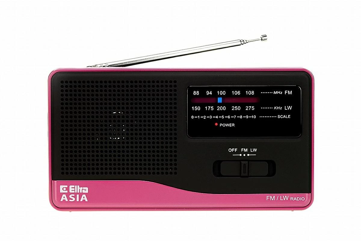 Eltra Radio Asia Juoda/rožinė