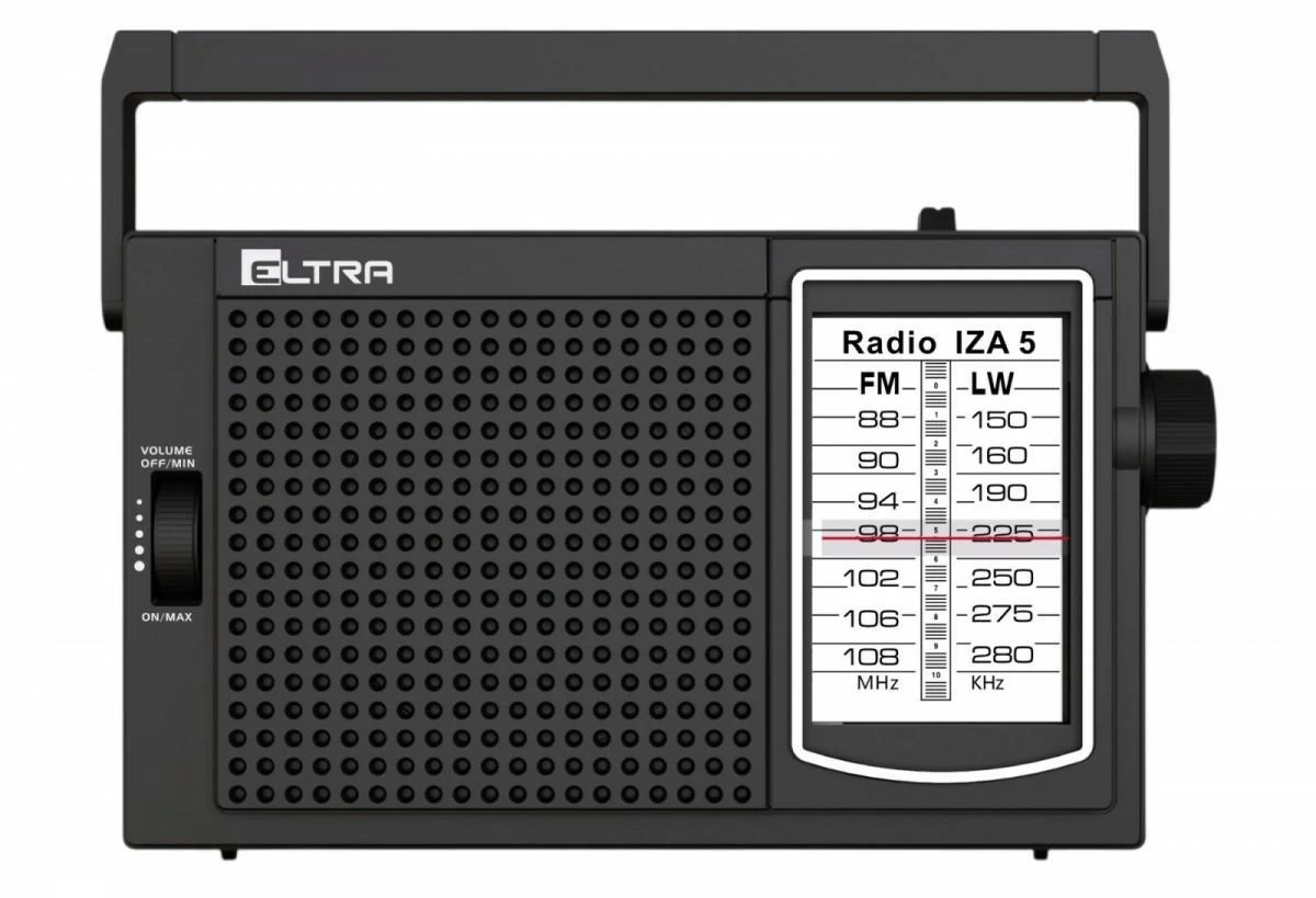 Eltra Radio Iza 5 Juoda