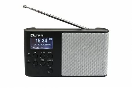 Eltra Radio Ula Dab+ Sidabrinis