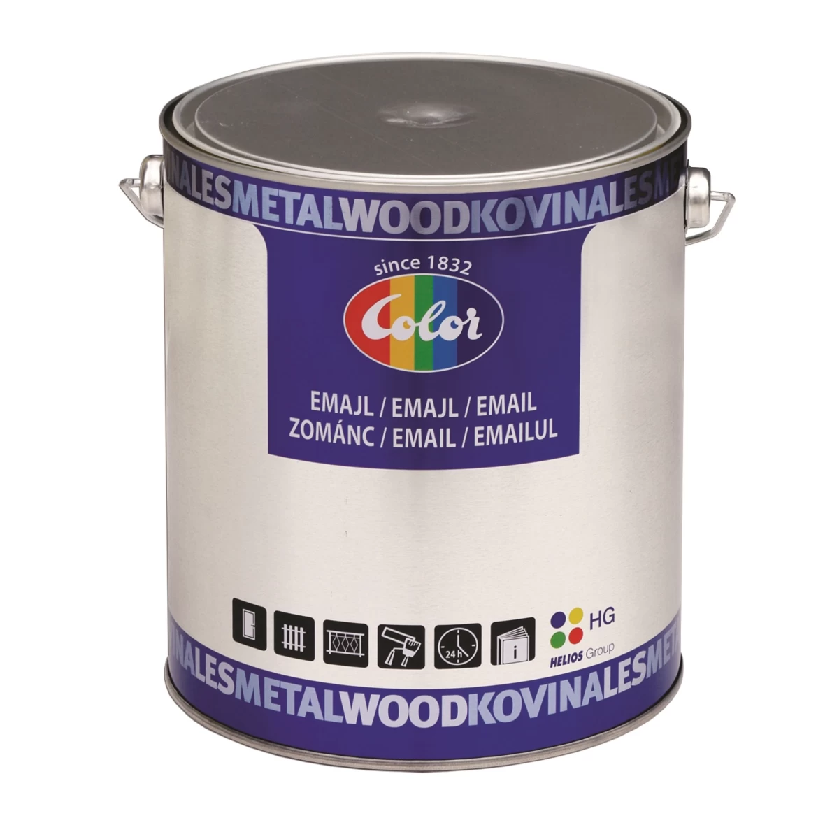 Emaliniai dažai COLOR ENAMEL RAL 5400 Žalia
