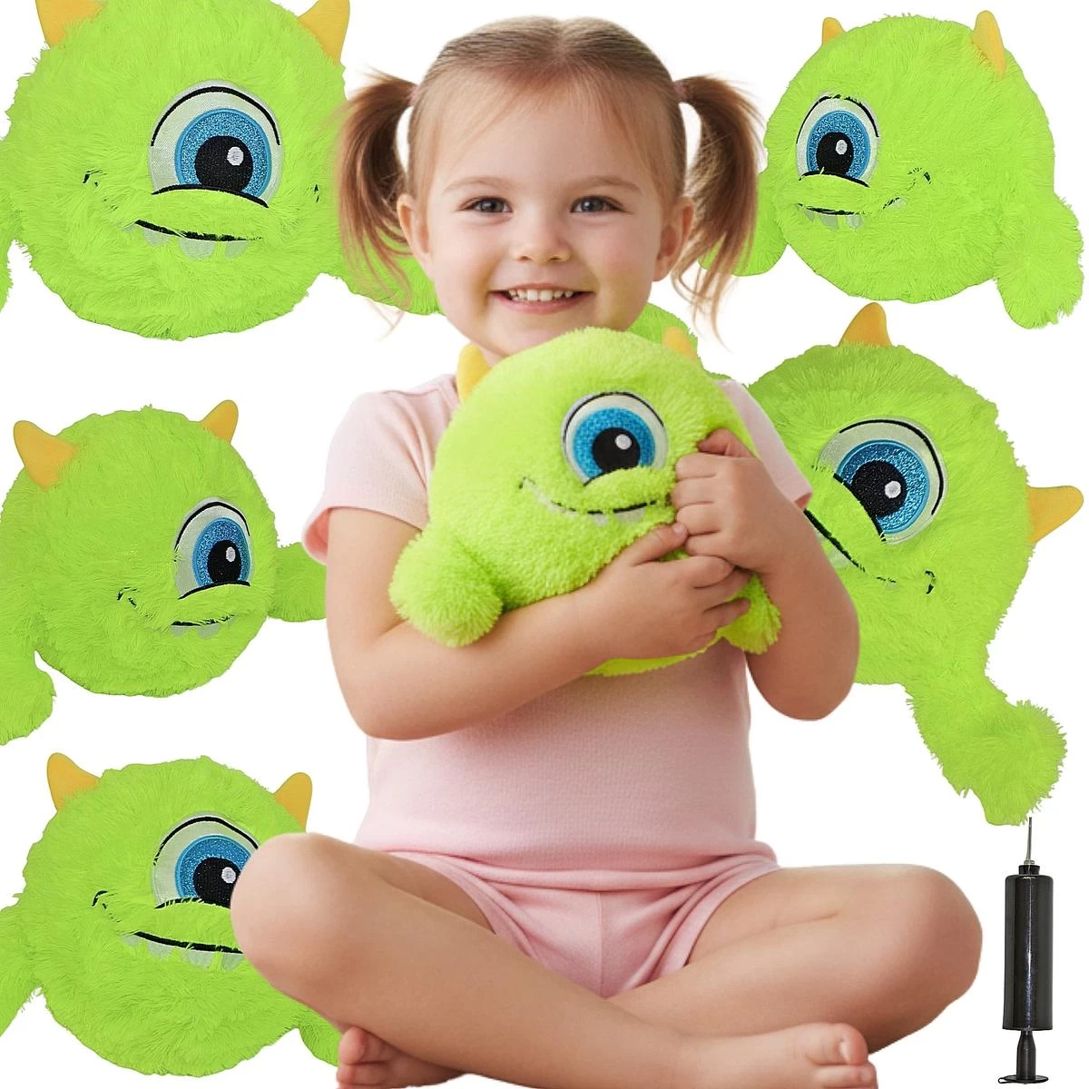 Emocijų Kamuolys 23 Cm Su Rankenomis Geltonas