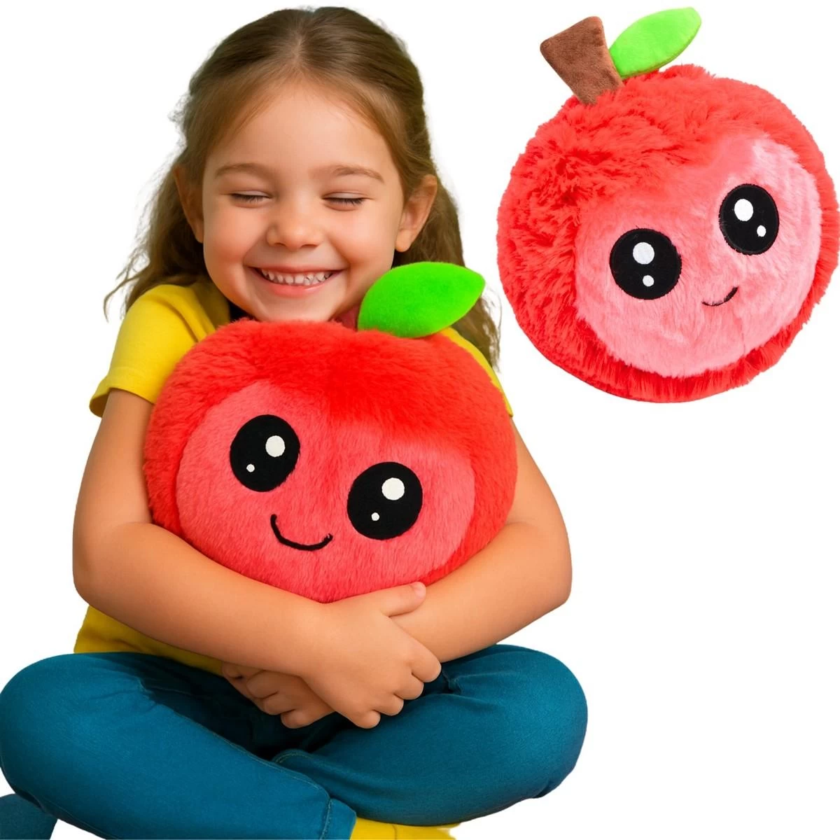 Emoji Kamuolys 23 Cm Vaisiai Raudonas