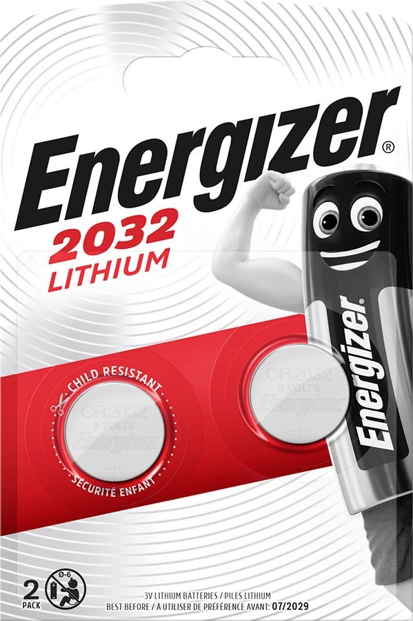 ENERGIZER SPECIALIZED BATTERIES CR2032 2 PIECES