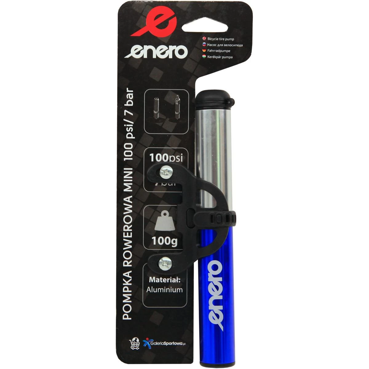 Enero Alu Dviračių Stūmimo Juosta 22x191mm Blue 1033136