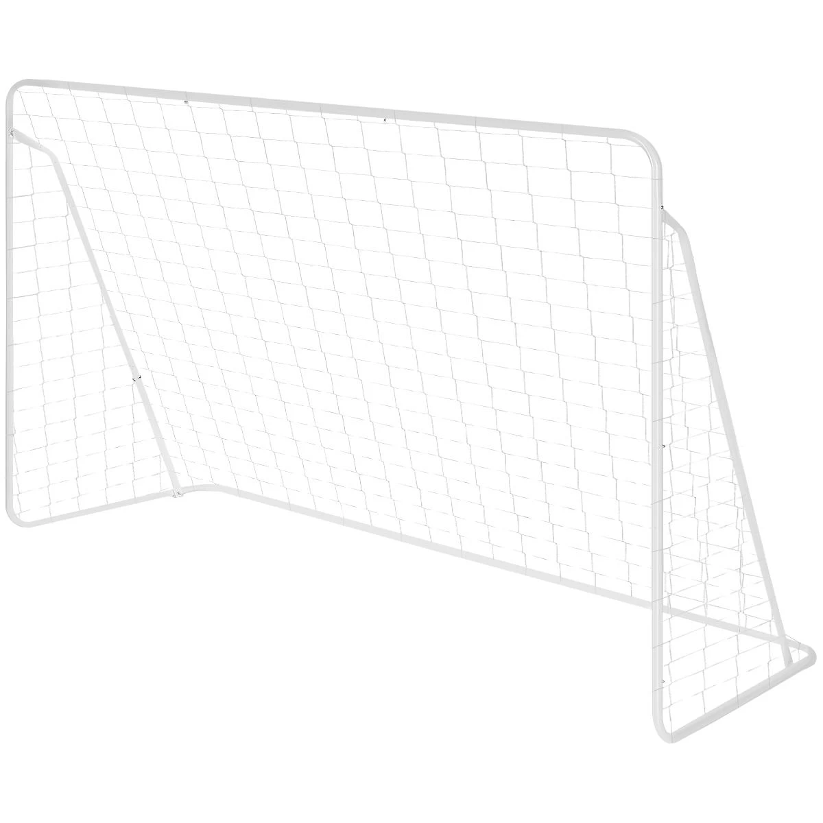 Enero Futbolo Vartai Su Tinklu 240x150x90 Cm Fi 25 Ir 22 Mm