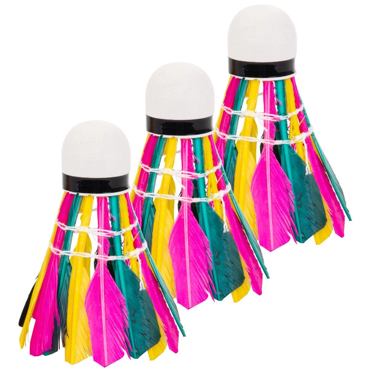 Enero Plunksninis Badmintono Kamuoliukas 3 Vnt.