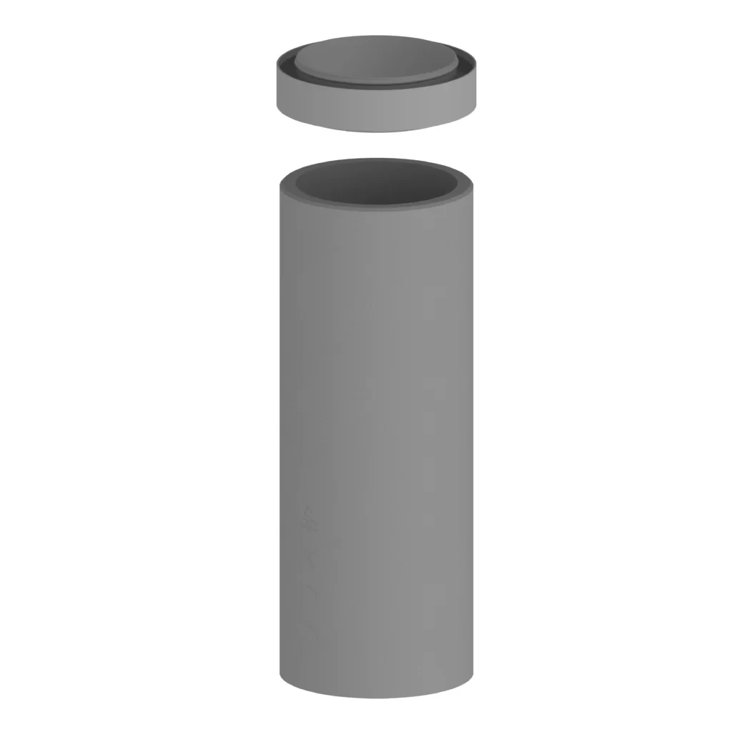 EPS izoliuotas ortakis D160mm L-1000mm su mova