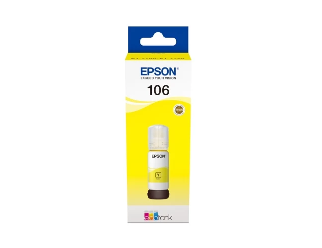 Epson 106 EcoTank (C13T00R440) Rašalo papildymo buteliukas, Geltona