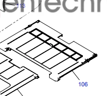 Epson (1750197) STACKER,MAIN