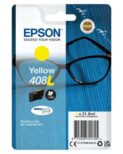 Epson 408L (C13T09K44010) Rašalinė kasetė, Geltona