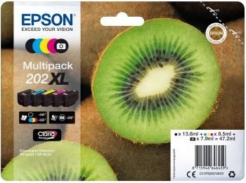Epson Kiwi Multipack 202 Kasetė C13t02e74010