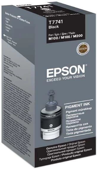 Epson T7741 Pigmentinė Juoda 140 Ml Buteliukas