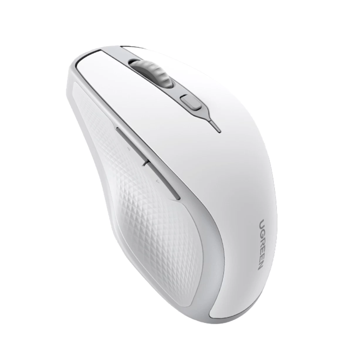 Ergonomiška Belaidė Kompiuterio Pelė Mu101 Bluetooth 2,4 Ghz Balta