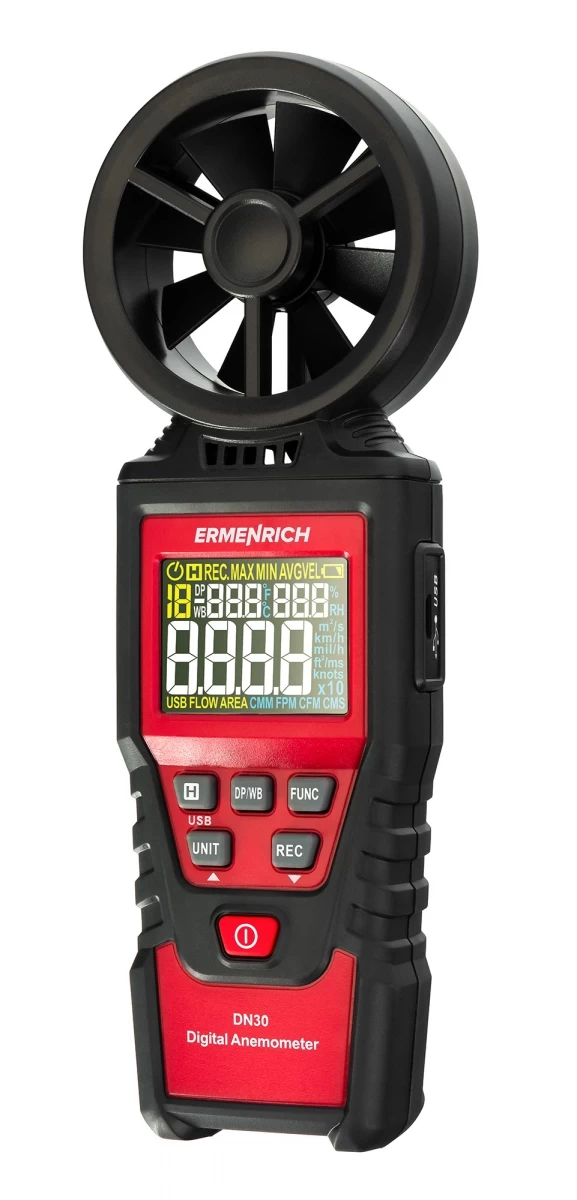 Ermenrich Seek Dn30 Skaitmeninis Vėjo Matuoklis