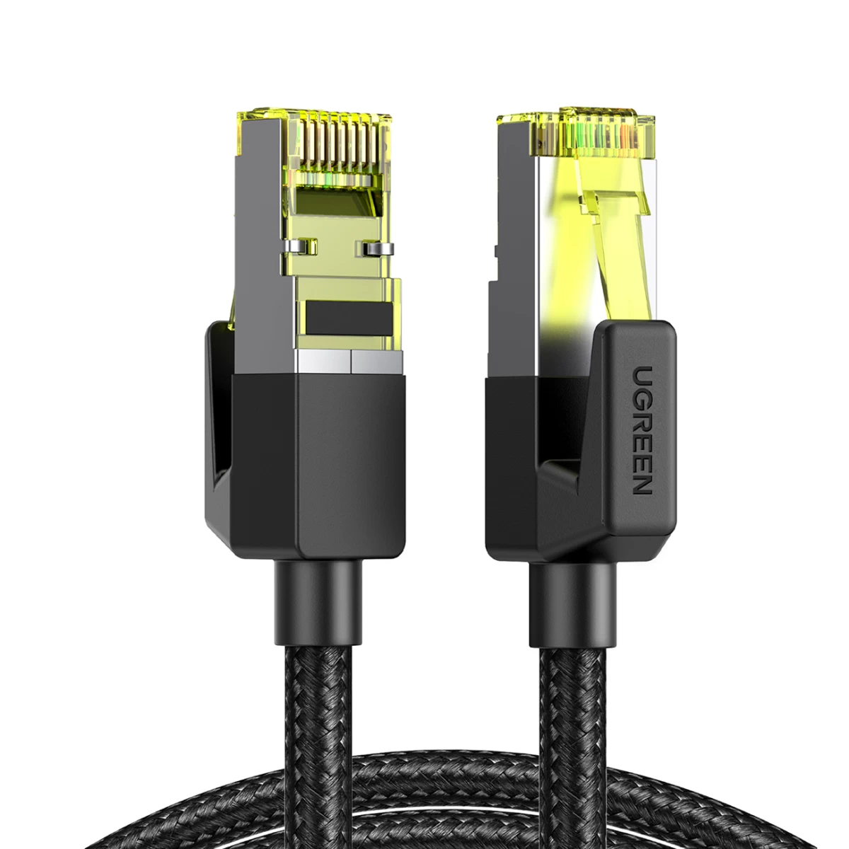 Ethernet Sujungimo Kabelis Rj45 Cat 7 10 Gbps 3 M - Juodas