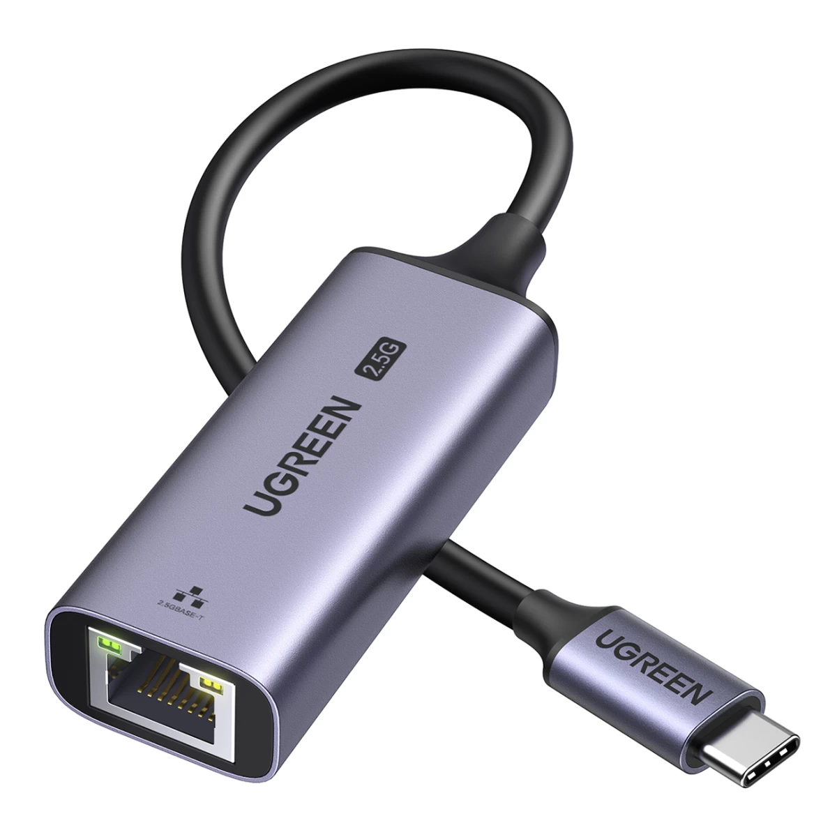 Ethernet Tinklo Adapteris Usb-c - Rj45 2.5g Pilkas