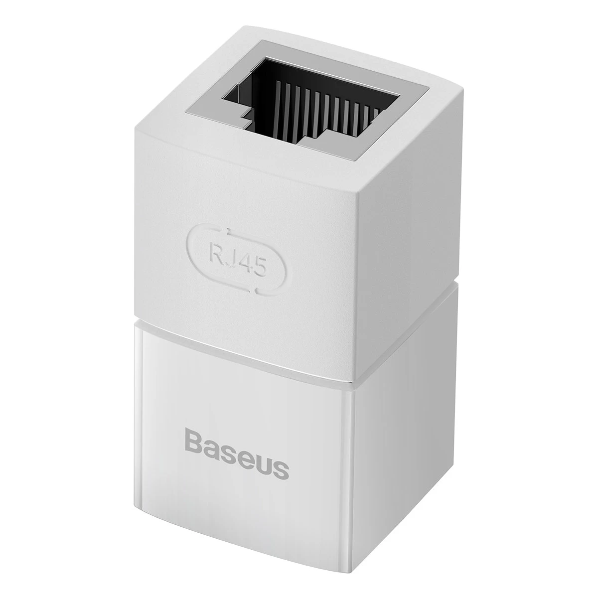 Ethernet Tinklo Kabelio Jungtis Rj45 Balta Kit 10vnt.