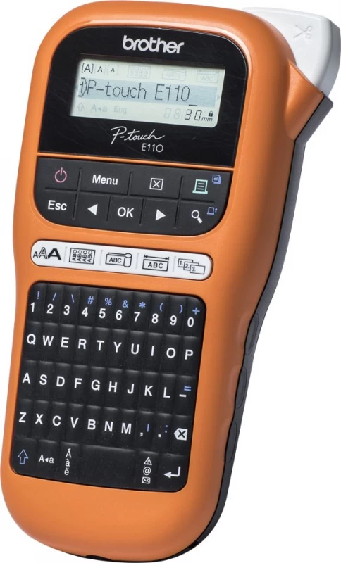 Etikečių Spausdintuvas Brother Pt-e110vp (pte110vpyj1)