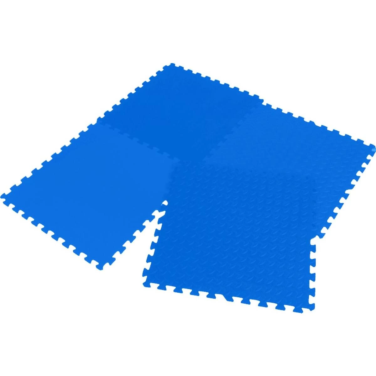 Eva Putplasčio Dėlionės Kilimėlis 60x60 Kpl. 4 Vnt. 12 Mm Enero Mėlyna
