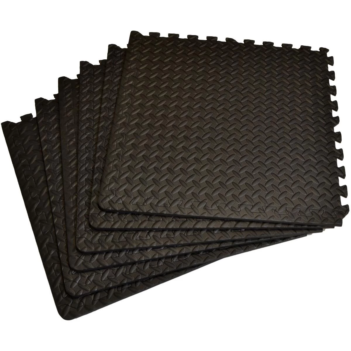 Eva Putplasčio Dėlionės Kilimėlis 60x60 Kpl. 6 Vnt. 10 Mm Enero Fit