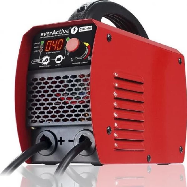 Everactive Automobilinis įkroviklis Su Starteriu, Inverteriu, Skirtas Akumuliatoriui12v/24v Cbc40 Everactive Automobilinis įkroviklis Su Starteriu, Inverteriu, Skirtas Akumuliatoriui12v/24v Cbc40