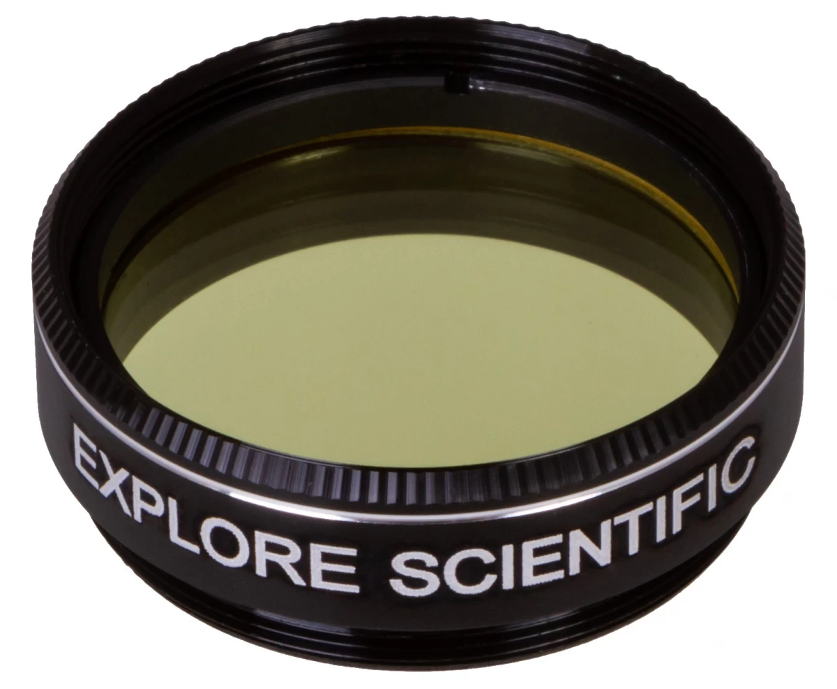 Explore Scientific N8 Ryškiai Geltonas Filtras 1,25&amp;quot;